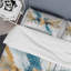 Ensemble de housse de couette Teal and Gold Elegance - Abstract Minimalisme-107147613