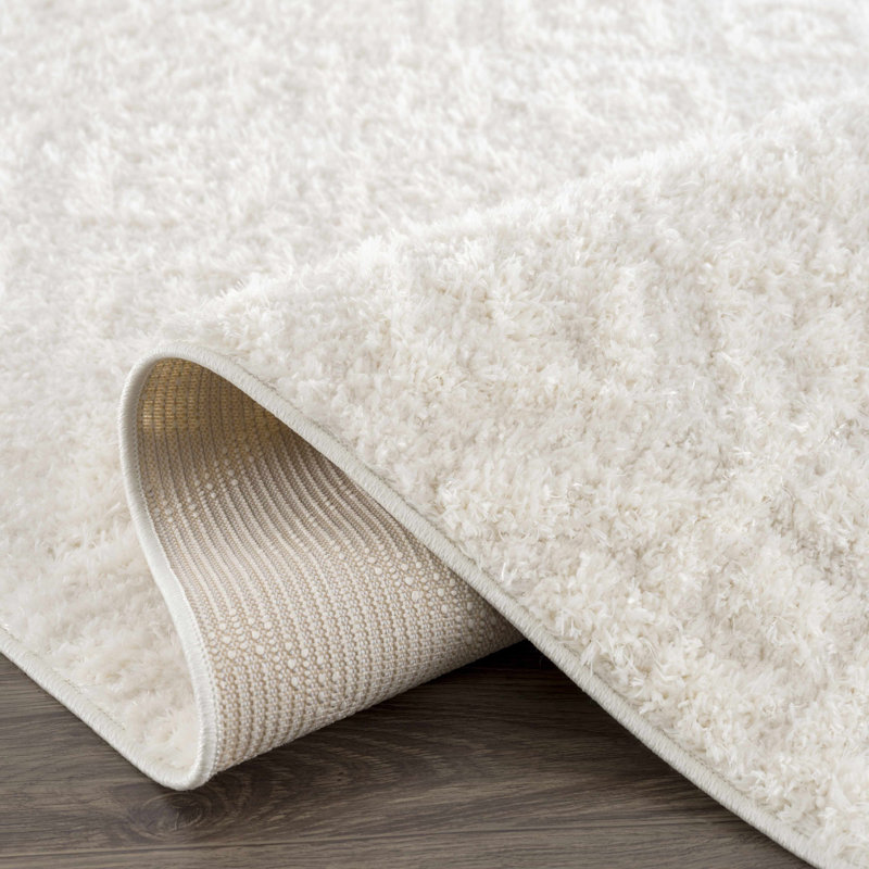 Aaliyanna Moroccan Beige Area Rug, Rectangle 2' x 3'