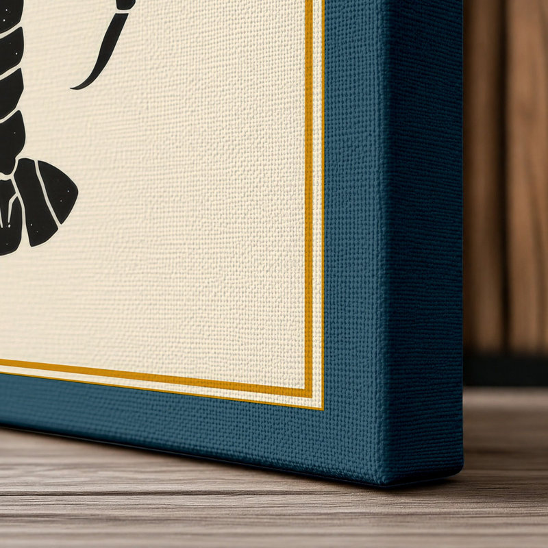Print, 18x12 - 45.7 x 30.5 cm, Teal Border