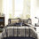 Navy Multi Queen Bedding With Plaid Comforter. Contains Comforter, 2 Shams, 1 Pillow, Sheets, Pillowcases. Soft Microfiber. Filling. Machine Washable. Bedroom Comfort. Comforter Sheets - Multi.