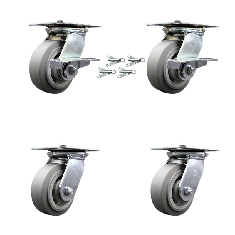 4 Piece Thermoplastic Caster Set