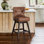 Tabouret de comptoir pivotant 26 po Arabele