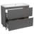 Jermyia 31.3'' Single Bathroom Vanity with Ceramic Top with Mirror-838761276