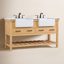 Ensemble de meuble-lavabo double 60 po Pelaghia-57367818
