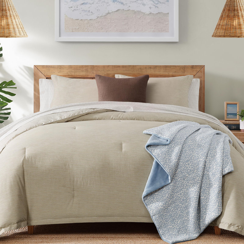 Coussin Tommy Bahama, Brun