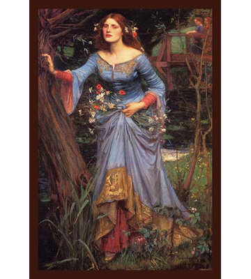 «Ophelia» par John William Waterhouse, impression