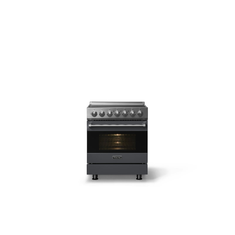 3 Series 30" Self-Cleaning Electric Range, Cast Black