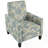 27.5" Push Back Recliner Chair Upholstered Recliner Armchair