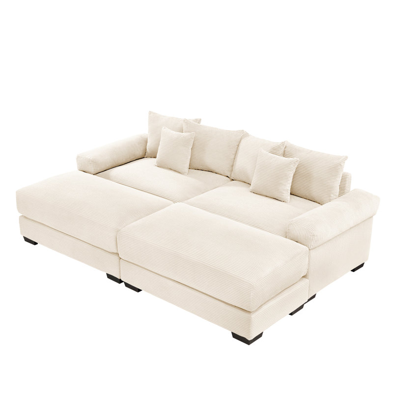Canapé modulaire surdimensionné de 92 po Cloud