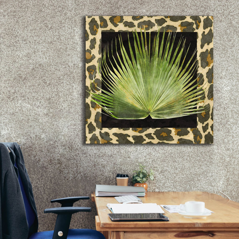  «Tropic Collection 3» par Alonzo Saunders, art mural sur toile, 37 po x 37 po, H 37 po x l 37 po