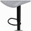 Tabourets de bar rotatifs à hauteur ajustable en tricot doux l 18,11 po x P 20,87 po x H 35,04 po Leavader-129942248