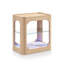 Table de bout à DEL 22 po avec tablette en verre Nolan-135888024