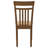 5-piece Rectangular Dining Table Set Chestnut