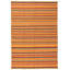 Tapis cuivre foncé en laine fait à la main Kilim