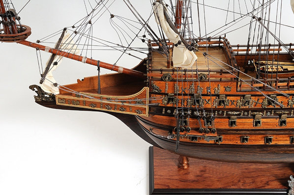 Sovereign of the Seas Mahogany and Cedar Wooden Model Ship