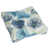 Blanc / bleu / floral gardénia
