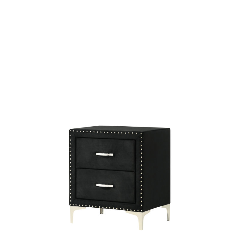 Fulk BLACK Nightstand
