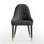 Chaise d'appoint rembourrée en similicuir Frania-1642740805-1650723337
