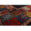 Tapis de zone en laine 8 pi x 11 po à la main one-of-kind noué la gabbeh Temelec