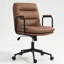 Siège de bureau à domicile et accoudoirs ergonomiques-1227847675