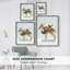 «Winter Woodland Creatures with Cardinals II», reproduction encadrée - bois massif-392849534