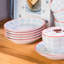 Porcelain Teacup and Saucer