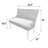 Delaura Linen Upholstered Bench