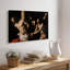 The Flagellation of Christ (Rouen Version)-Caravaggio-Gallery Wrapped Canvas-c. 1607-352007309