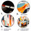 Voiture de course orange vintage American GT - architecture ronde en métal-1097411478