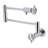Kingston Brass Fuller Two-Handle 1-Hole Wall Mount Pot Filler Faucet-88082930