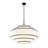 Aasim 30" 7-Light Dimmable Tiered Drum Chandelier-481498319