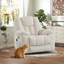 Fauteuil inclinable électrique de massage surdimensionné de 41 po avec porte-gobelet caché Al Port Aledo -1766903243