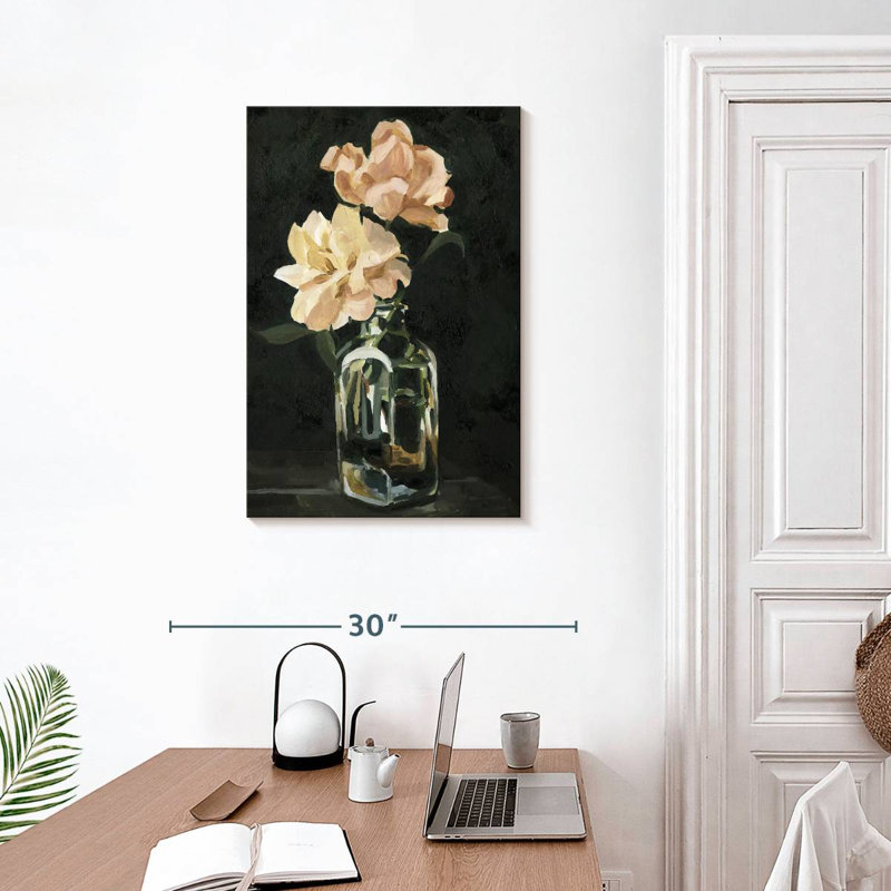 Arrangement Harnek rose foncé II, H 30 po x l 20 po
