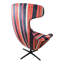 Alexandia Velvet Swivel Armchair