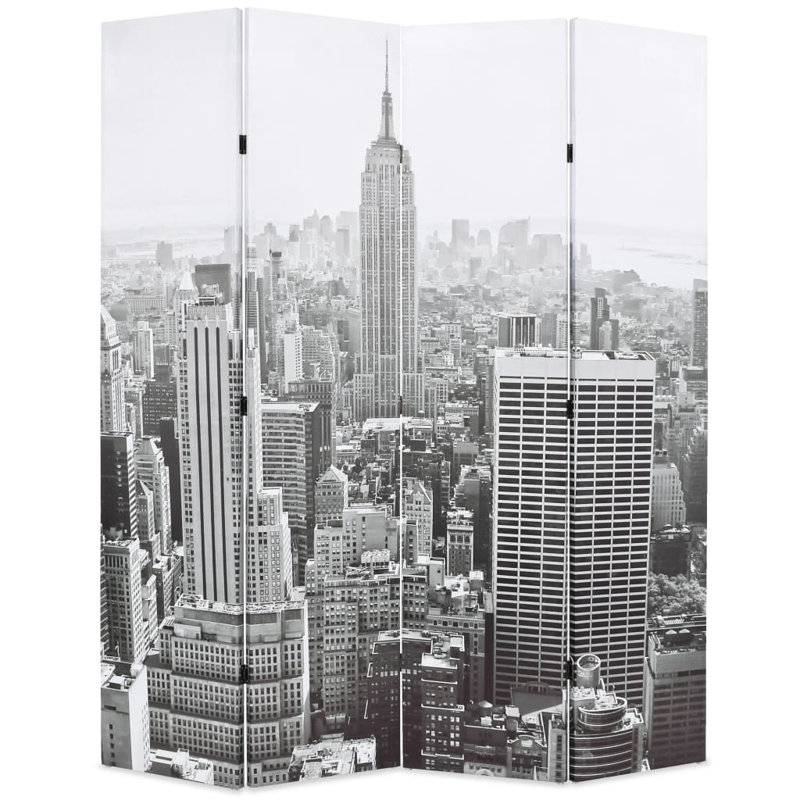 Paravent pliable 63,0X66,9 "New York par jour