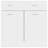 Drawer Bottom Cabinet 80x46x81.5 cm Engineered Wood-790052383