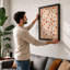 Scattered Warmth Botanical - Framed Print-2142358224-2142358238