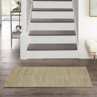 Tapis intérieur / extérieur vert / or Nourison Essentials