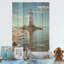 «Light House Simplicity At Sea», art mural en bois côtier sur bois de pin naturel-870381439