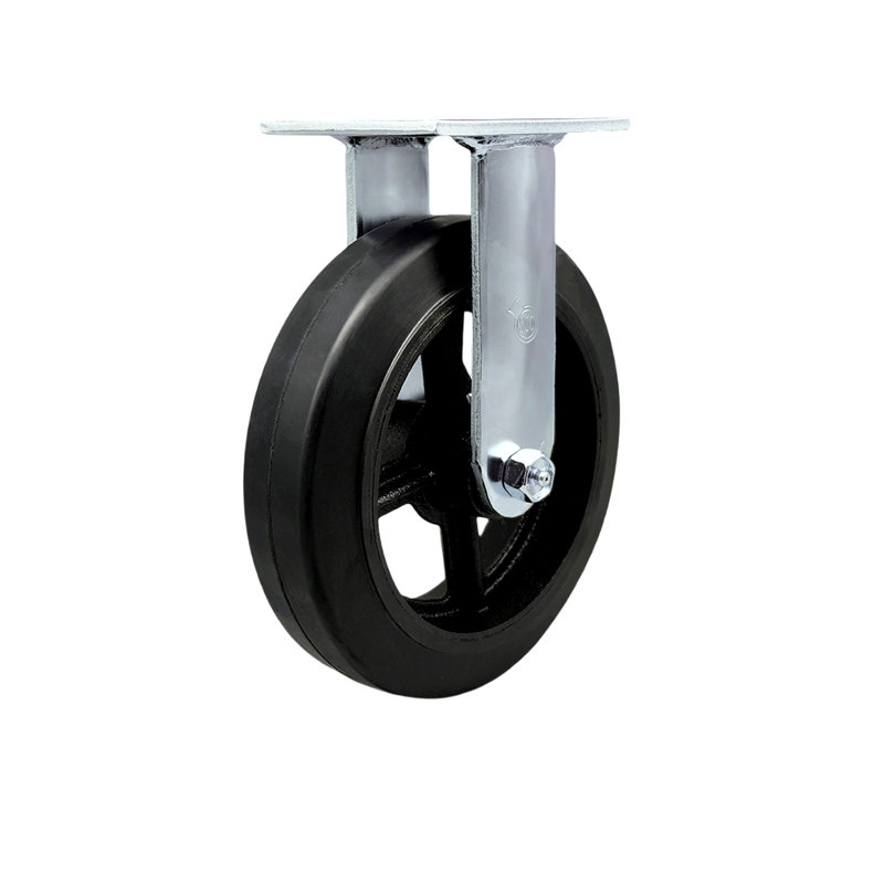 Rubber on Steel Caster