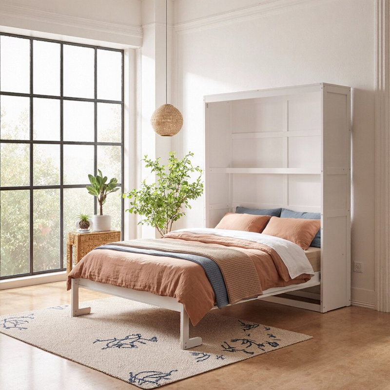 Armoire compacte Murphy, Blanc