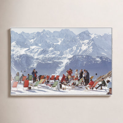 Lounging In Verbier by Getty Gallery