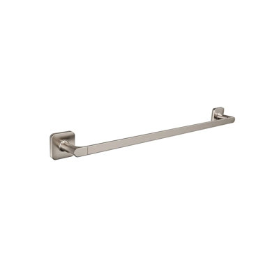 Vapor Wall-Mounted 24" Towel Bar - Brushed Nickel, Premium Brass Construction, Installation Hardware Included