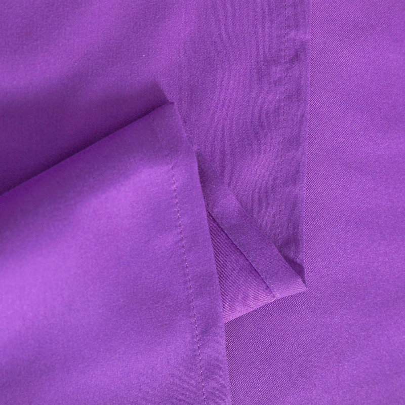 4PC 1800 Series Soft Microfiber Sheet Set, Purple, Full Sheet Set with 2 Pillowcases