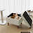 18.5" W Upholstered Linen Ottomans for Living Room,Bedroom,Storage Footstools Seating-341888489