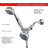 Dual Shower Head 1.6 GPM GPM