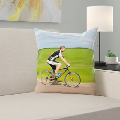 Microsuede Throw Pillow