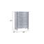 Commode 5 tiroirs Mystic