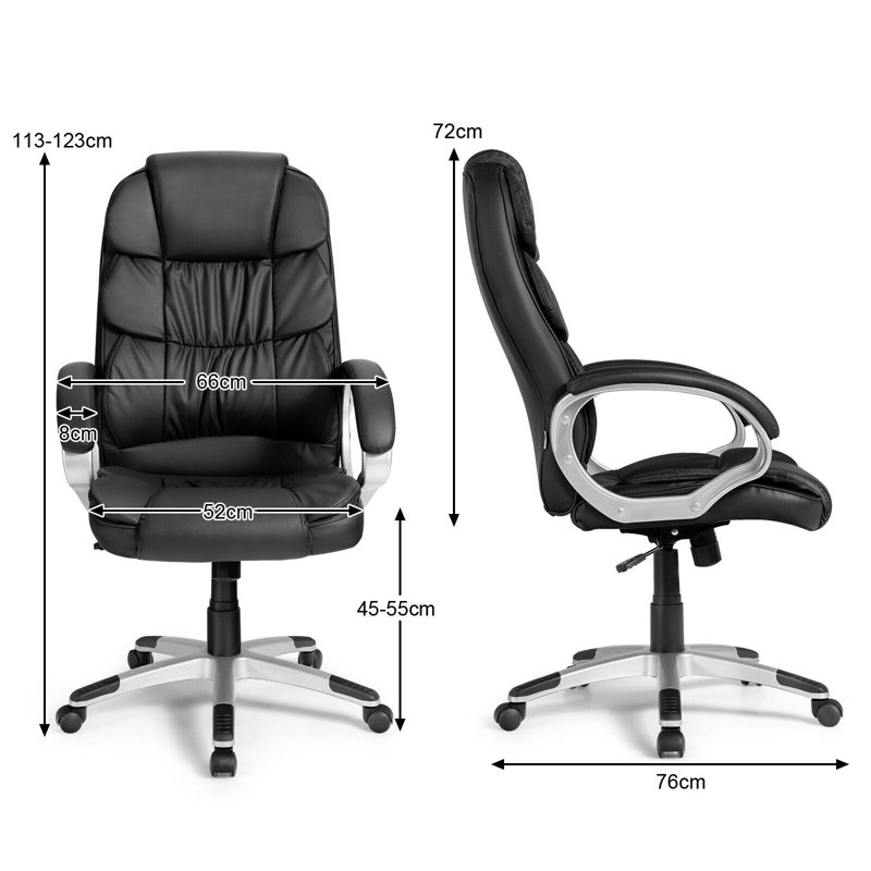 Latitude Run Alechia Executive Chair