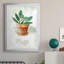 Sauge en pot - peinture sur toile encadrée-235131668-235131689